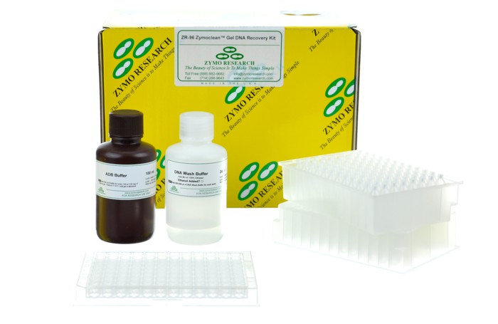 50 Preps Zymo Research D4001 Zymoclean Gel DNA Recovery Kit with Uncapped Column